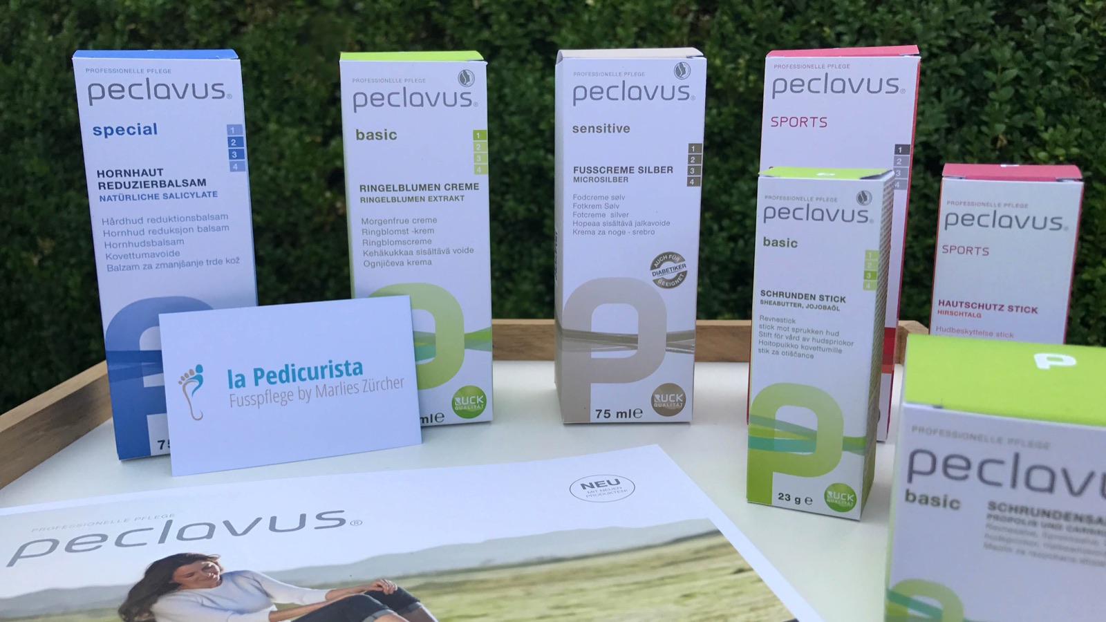 peclavus®-Pflegeprodukte